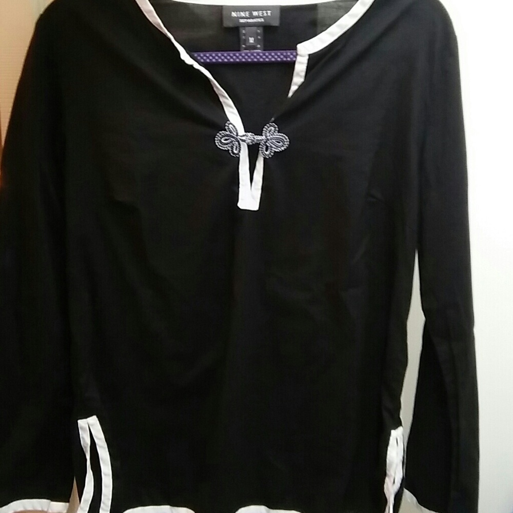 Nine West New 100%cotton top.